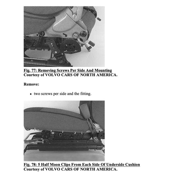 VOLVO S60 2001-2009 Full Manual Set – Repair & Maintenance Manual