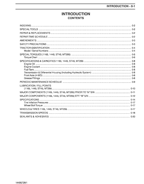 Challenger MT295 Tractor Service Manual Workshop Guide