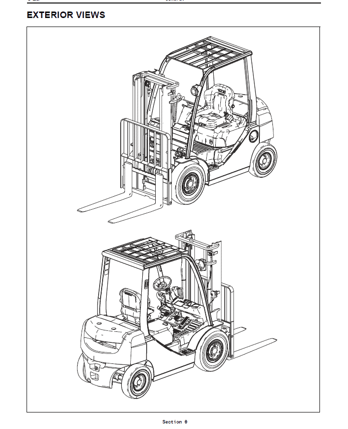 Toyota 8FGCU15, 8FGCU18, 8FGCU20, 8FGCU25, 8FGCU30, 8FGCU32, 8FGCSU20 Forklift Repair Manual Workshop Guide