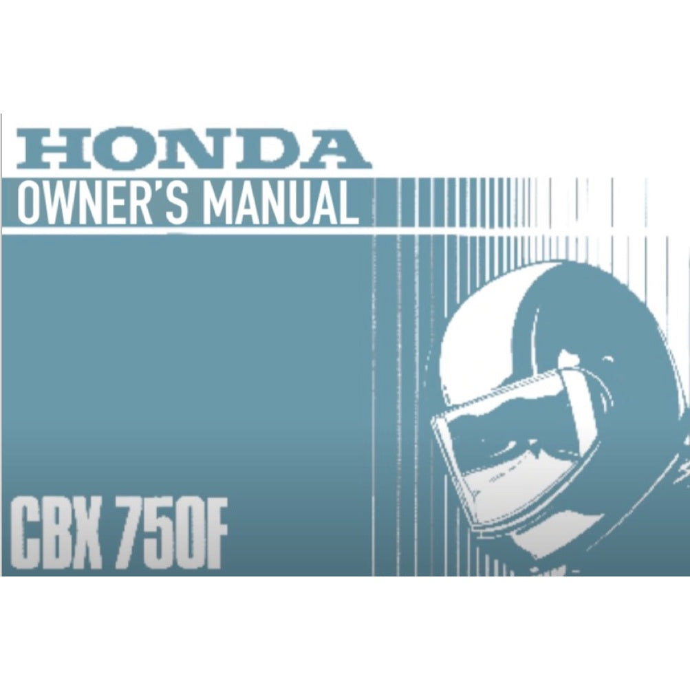 HONDA CBX 750F 1983-1988 Full Manual Set – Repair & Maintenance Manual and Spare Parts Catalog and User Handbook