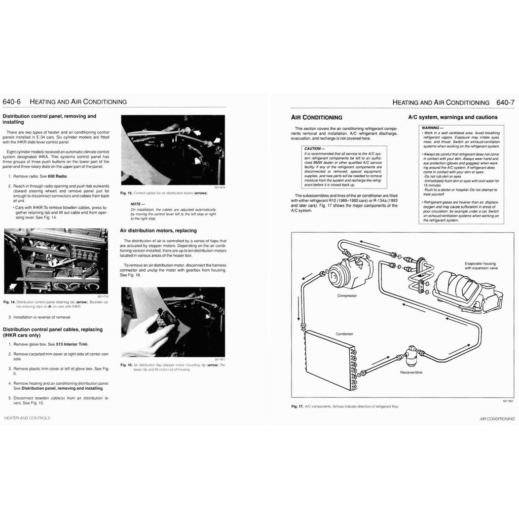 BMW 5 SERIES E34 1989-1995 Full Manual Set – Repair & Maintenance Manual