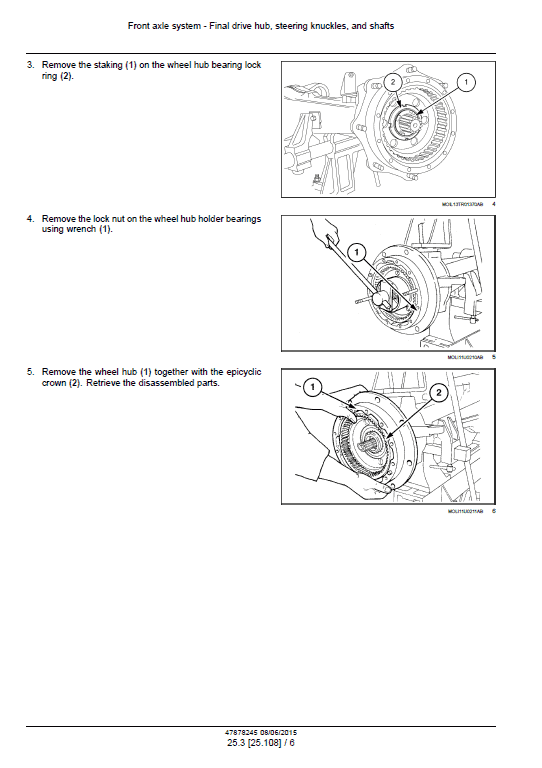 New Holland T4.90, T4.100, T4.110, T4.120 Tractor Service Manual Workshop Guide