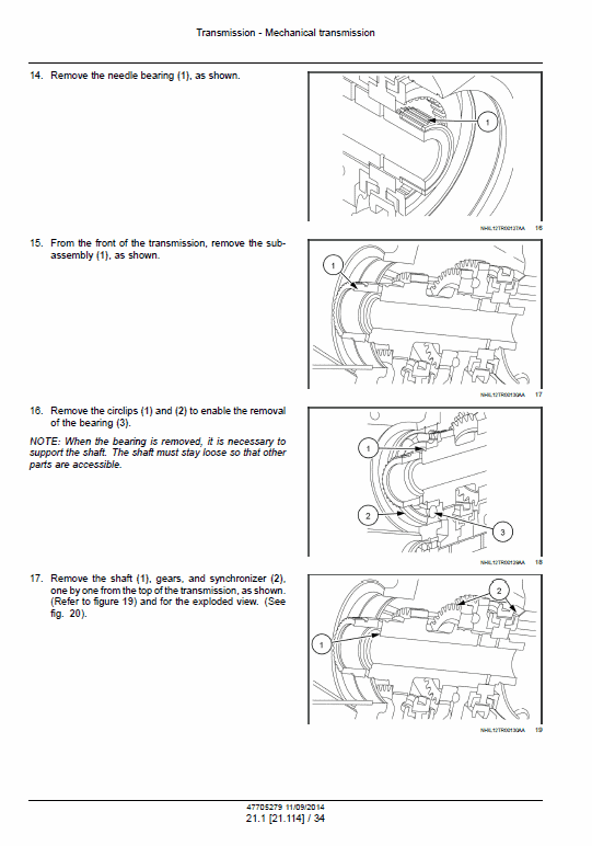 New Holland T6.110, T6.120, T6.130 Tractor Service Manual Workshop Guide