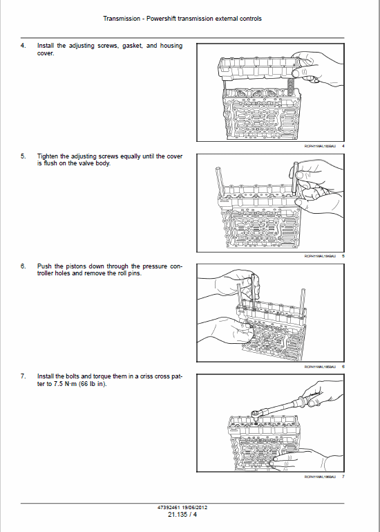 Case 1021F, 1121F Wheel Loader Service Manual Workshop Guide