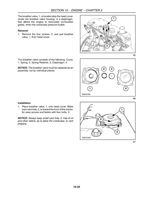 New Holland T1530 Tractor Service Manual Workshop Guide