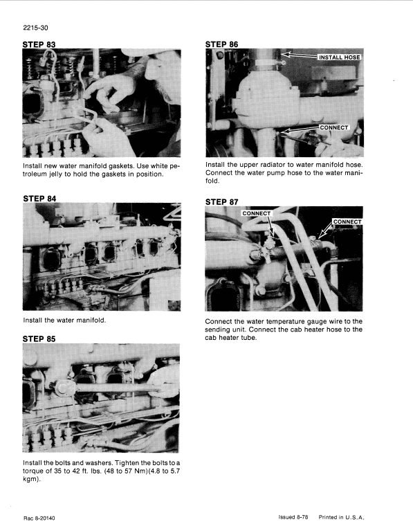 Case 2090, 2290 Tractor Service Manual Workshop Guide