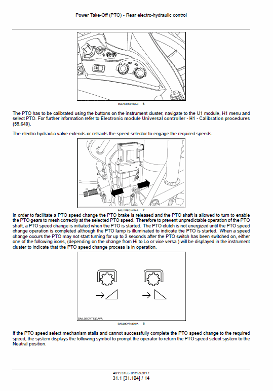 New Holland T7.290, T7.315 Tractor Service Manual Workshop Guide