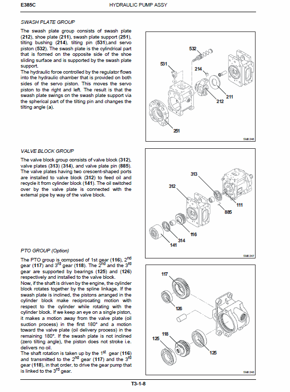 New Holland E385C Tier 4 Excavator Service Manual Workshop Guide