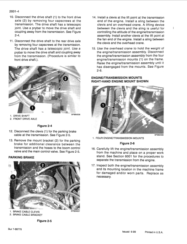 Case 689G Telescopic Handler Service Manual Workshop Guide