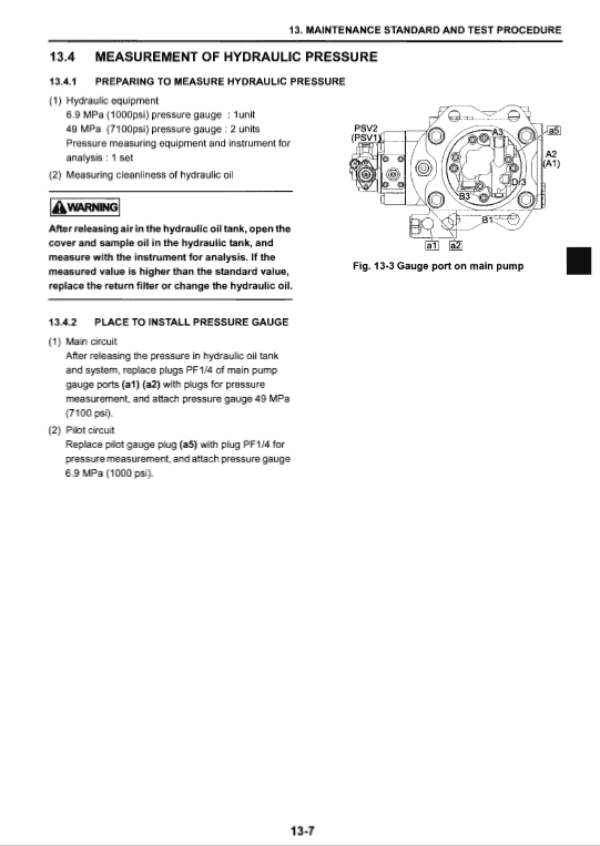 Kobelco SK235SRLC-2 Excavator Service Manual Workshop Guide