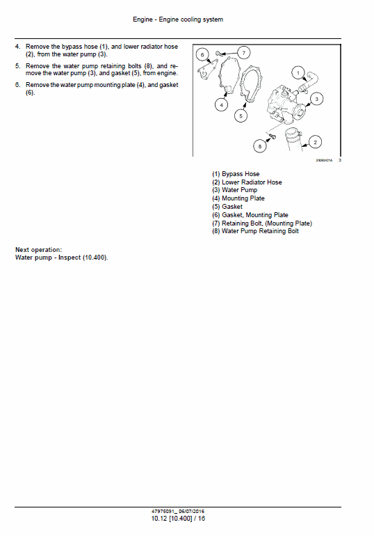 New Holland Boomer 40D CVT, 45D CVT, 50D CVT Tractors Service Manual Workshop Guide