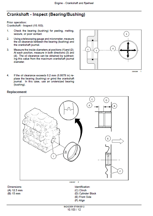 New Holland Boomer 3040, 3045 and 3050 Tractor Service Manual Workshop Guide
