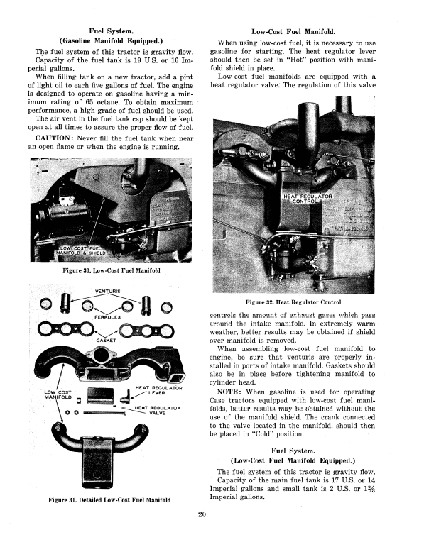 Case D Series Tractor Engine Service Manual Workshop Guide