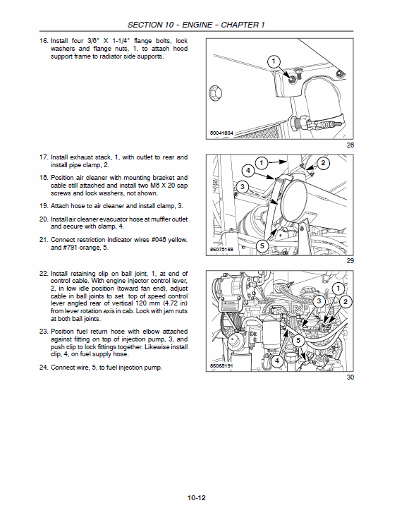 New Holland H8040 Self-Propelled Windrowers Service Manual Workshop Guide