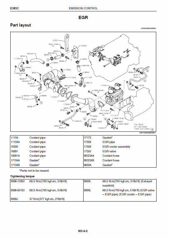 Hino Diesel Engine J08E-TM Service Manual Workshop Guide