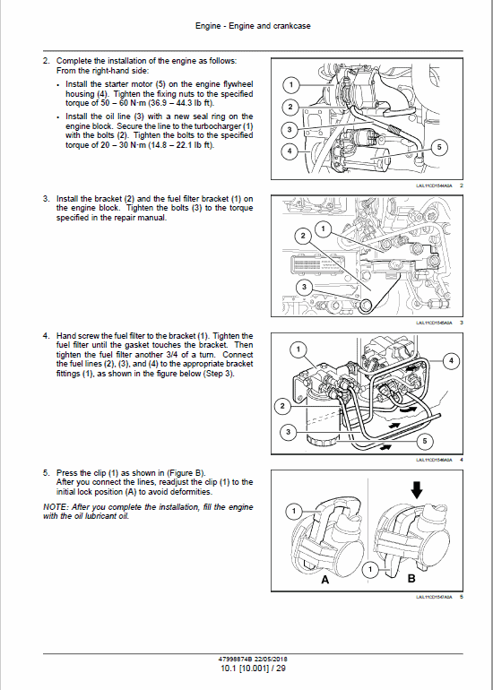 Case 1150L Crawler Dozer Service Manual Workshop Guide