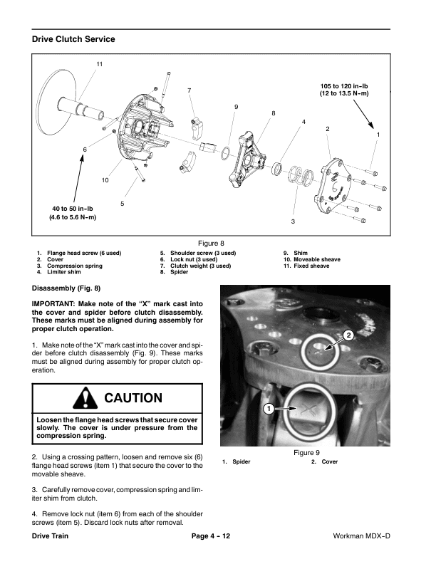 Toro Workman MDX-D Service Repair Manual Workshop Guide