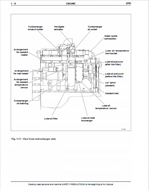Case 2550 Crawler Dozer Service Manual Workshop Guide