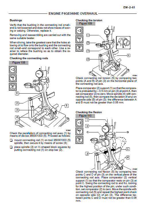 Iveco F4GE0484E, F4GE0684F and F4HE0684J Engine Service Manual Workshop Guide
