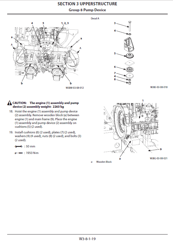 Hitachi ZX870-5A and 890H-5A Excavator Service Repair Manual Workshop Guide