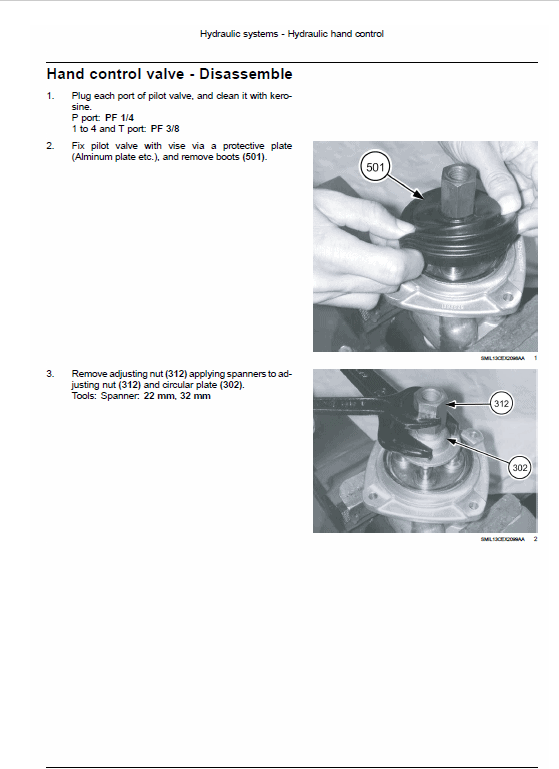New Holland E85CMSR Midi Excavator Service Manual Workshop Guide