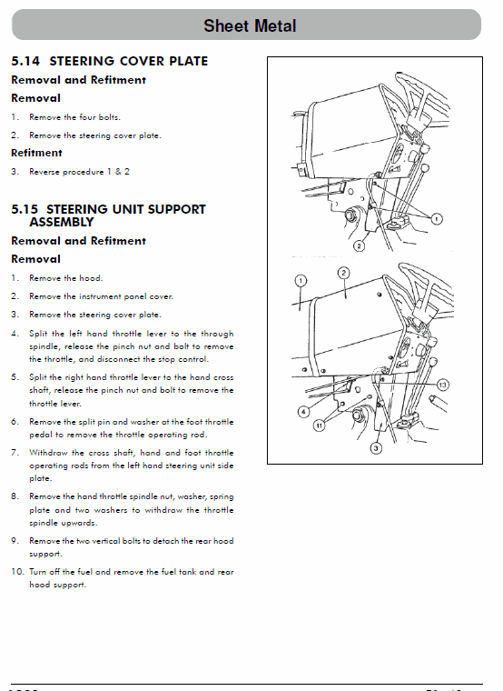 Massey Ferguson MF 275 Xtra, MF 290 Xtra Tractor Service Manual Workshop Guide