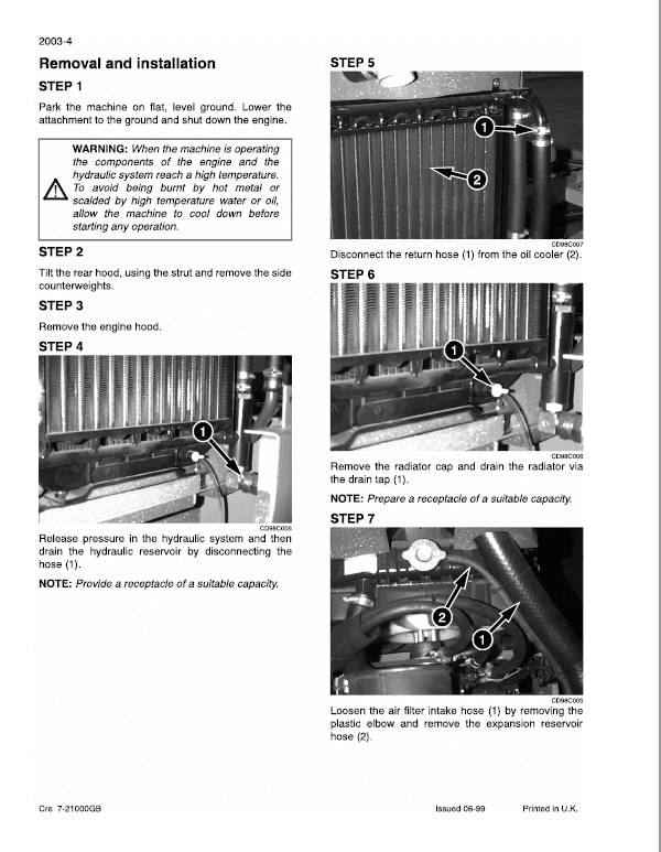 Case 50 Hydraulic Excavator Service Manual Workshop Guide
