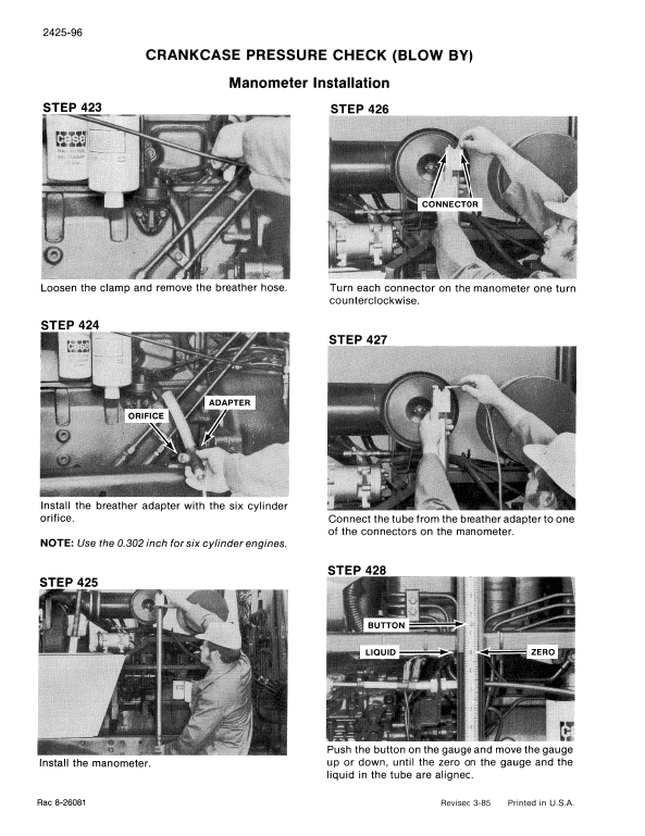 Case 1085B, 1086B Excavator Service Manual Workshop Guide