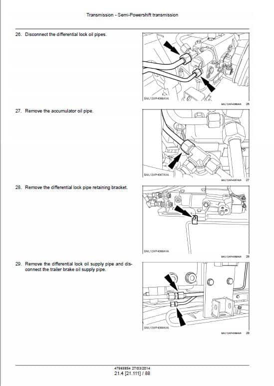 Case 110, 120, 130 Maxxum CVT Tractor Service Manual Workshop Guide