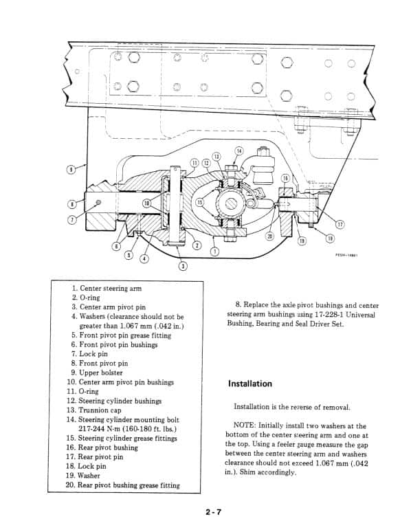 Case 5088, 5288, 5488 Tractor Service Manual Workshop Guide