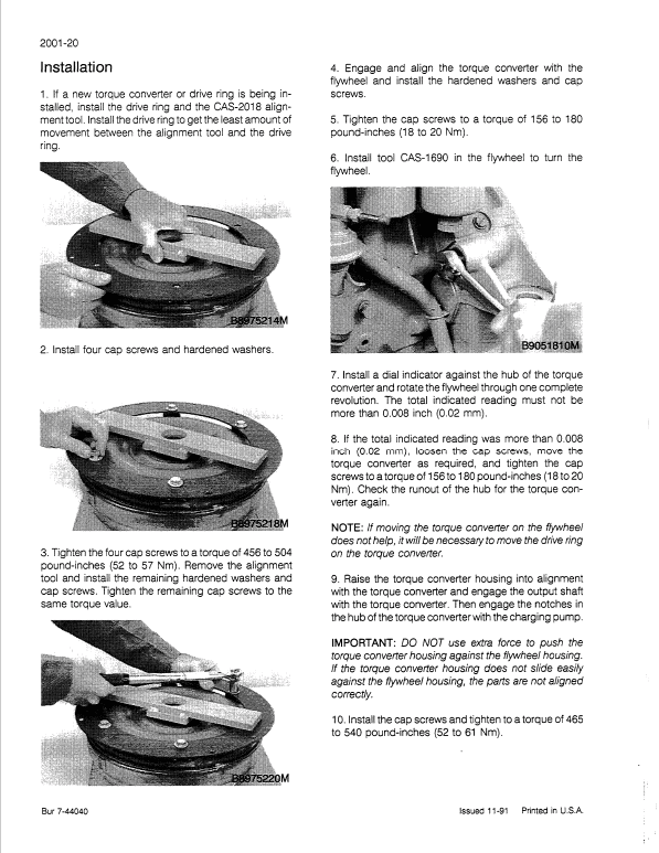 Case 550E Crawler Dozer Service Manual Workshop Guide