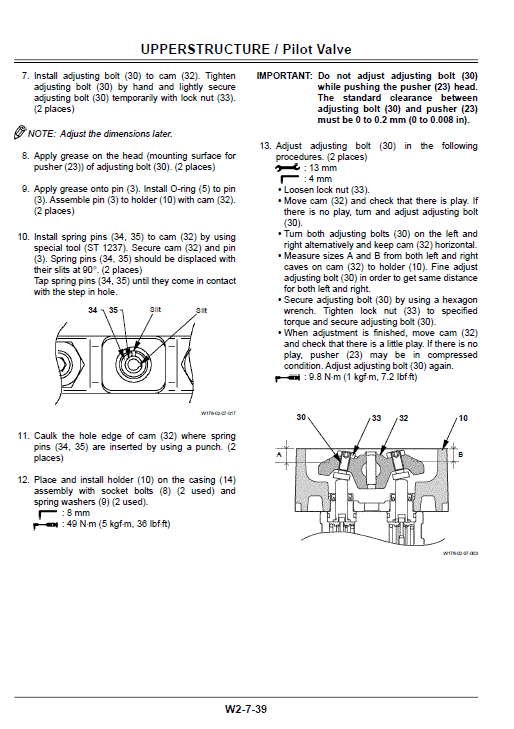 Hitachi ZX330, ZX330LC, ZX350LCH, ZX370MTH ZAXIS Excavator Repair Manual Workshop Guide