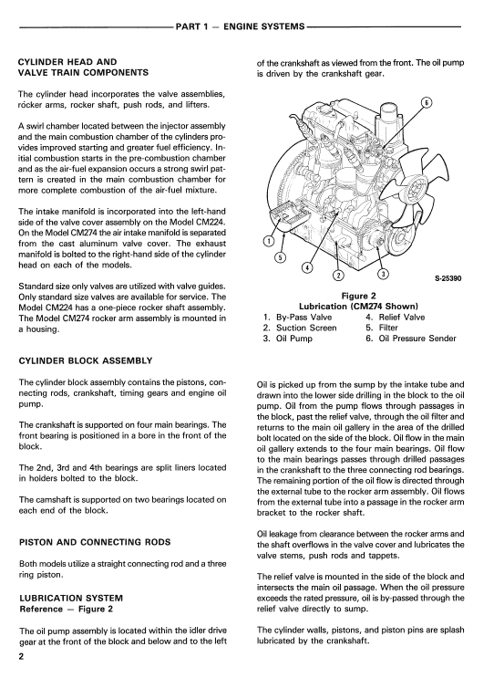 Ford CM224, CM274 Mowers Service Manual Workshop Guide