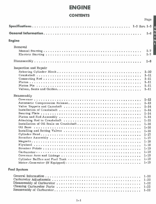 Cub Cadet 71, 102, 122 and 123 Tractor Service Manual Workshop Guide