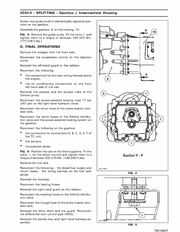 AGCO Allis 9755, 9765, 9775, 9785 Tractors Service Manual Workshop Guide