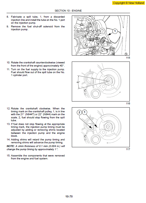 New Holland LS160 and LS170 SkidSteer Service Manual Workshop Guide