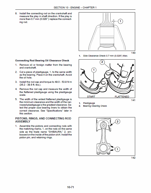 New Holland TC35D, TC40D, TC45D Tractor Service Manual Workshop Guide