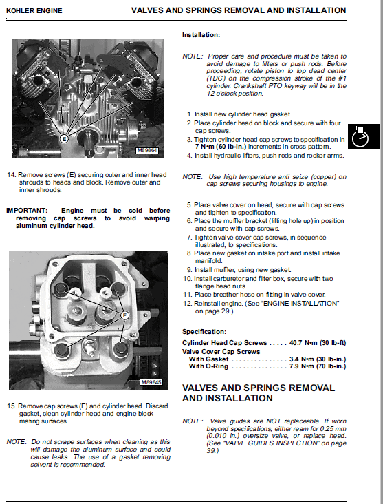 John Deere S2048, S2348, S2554 Scotts Tractor Technical Manual (TM1777) Workshop Guide