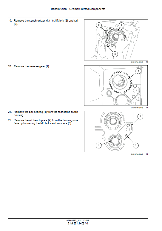 New Holland Workmaster 50, 60, 70 Tractor Service Manual Workshop Guide