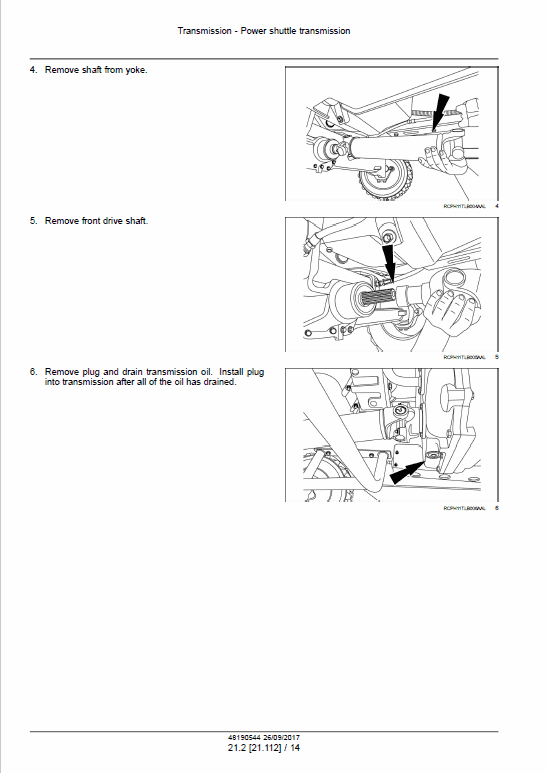 Case 770 EX Magnum Backhoe Loader Service Manual Workshop Guide