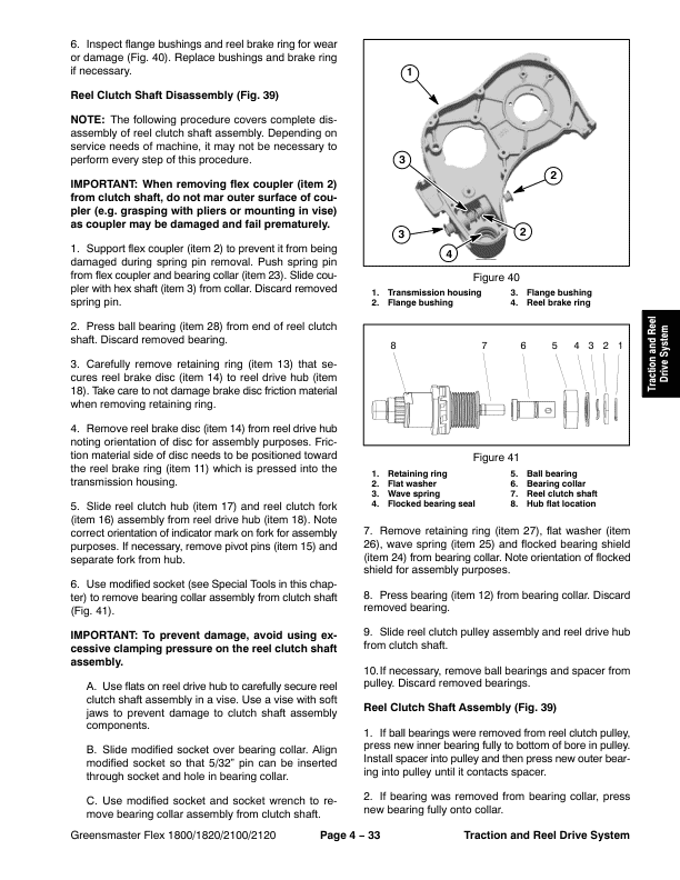 Toro Greensmaster Flex 1800, 1820, 2100, 2120 (Model 04041, 04040, 04044, 04045) Service Repair Manual Workshop Guide