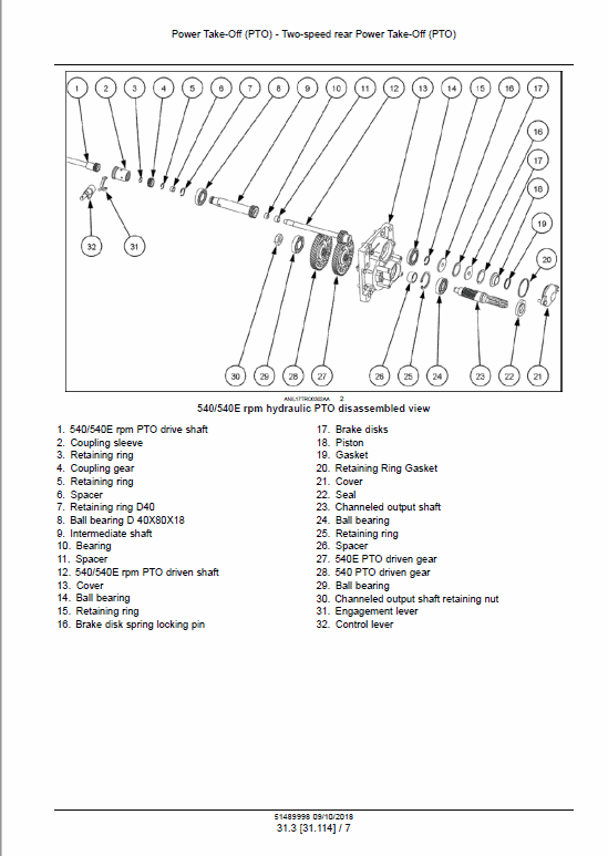 New Holland Workmaster 55, 65, 75 Tractor Service Manual Workshop Guide