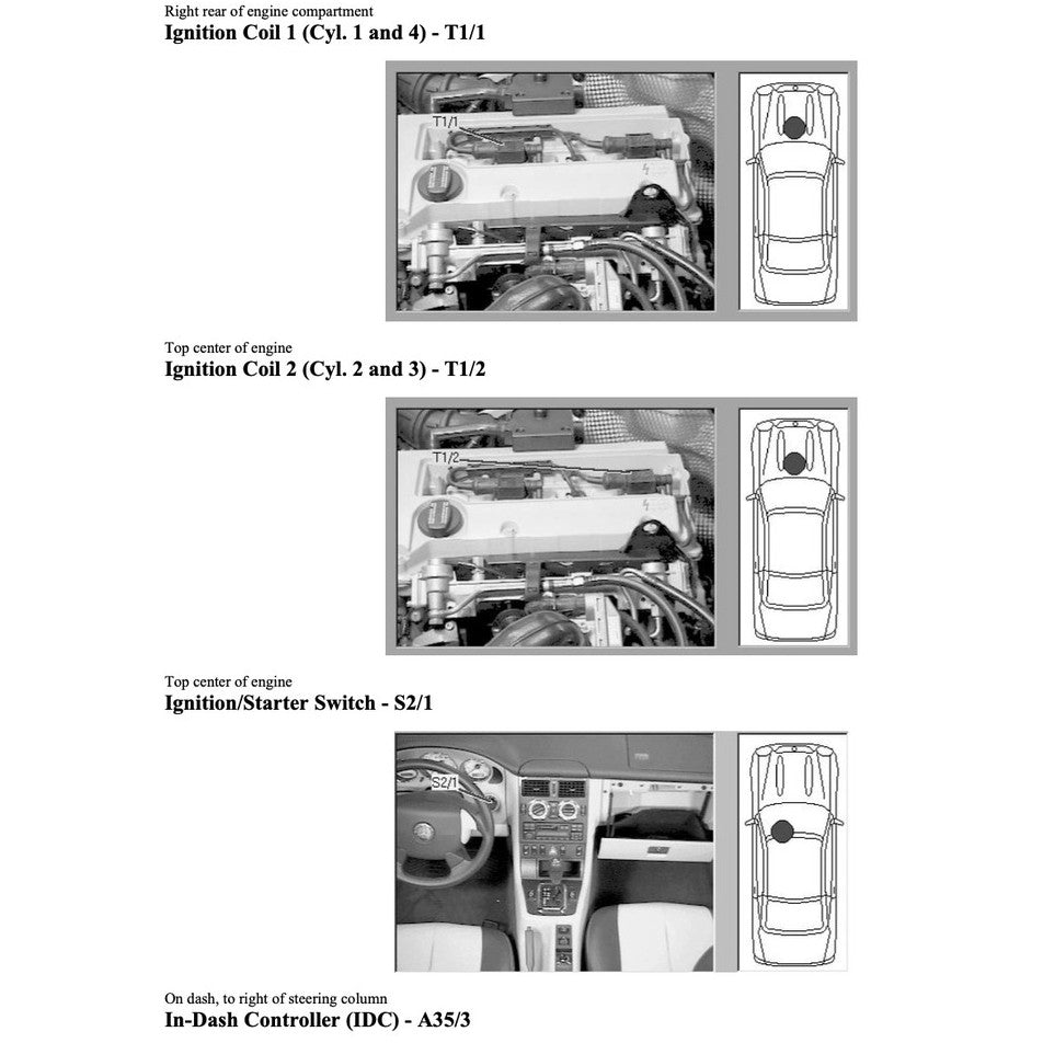 MERCEDES BENZ SLK-CLASS R170 - M111 1997-2004 Full Manual Set – Repair & Maintenance Manual