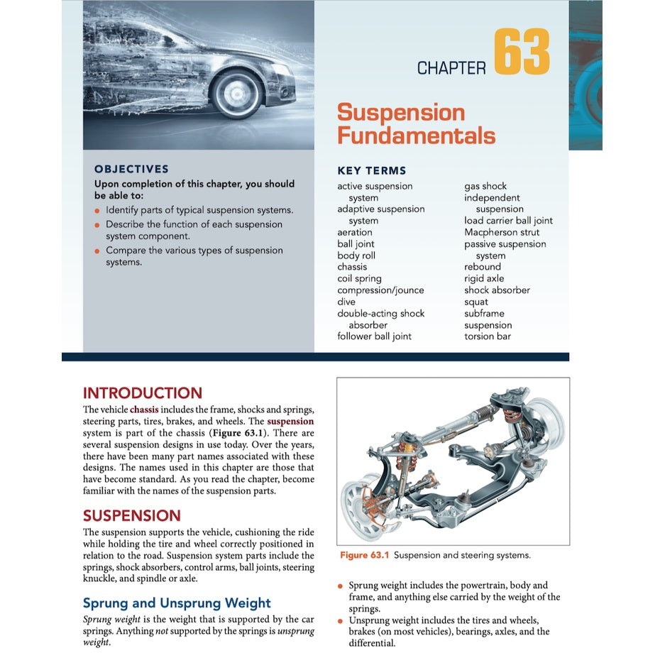 Automotive Service: Inspection, Maintenance, Repair 6th Edition 2018 Full Manual Set – - Tim Gilles