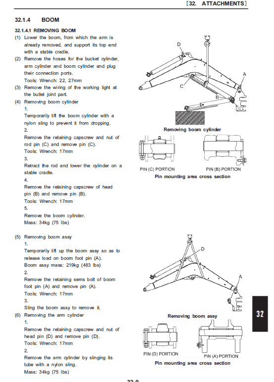 New Holland E30B Tier 4B Compact Excavator Service Manual Workshop Guide
