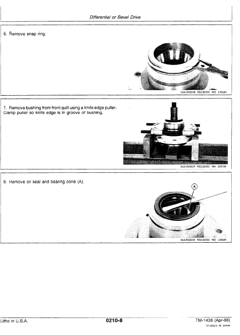 John Deere 540D, 548D Skidder Repair Technical Manual Workshop Guide