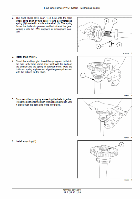 Case Farmall 30C, 35C, 40C Tractor Service Manual Workshop Guide