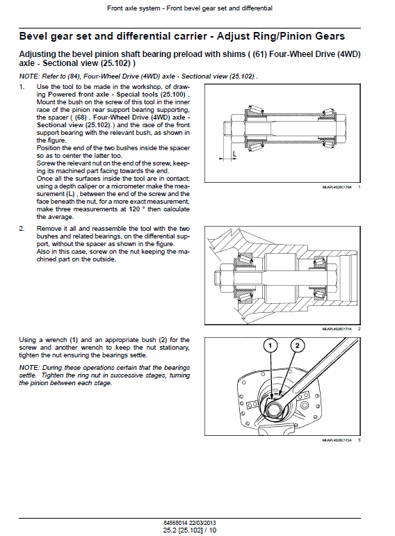 New Holland T5.95, T5.105, T5.115 Tractor Service Manual Workshop Guide