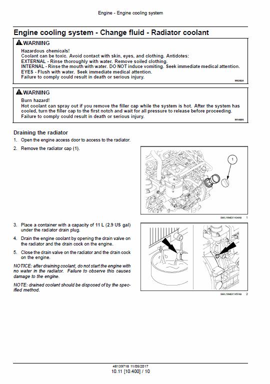 New Holland E33C Mini Excavator Service Manual Workshop Guide