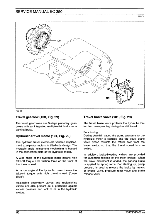 New Holland EC350 Crawler Excavator Service Manual Workshop Guide